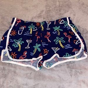 Woman’s chubbies late night shorts
